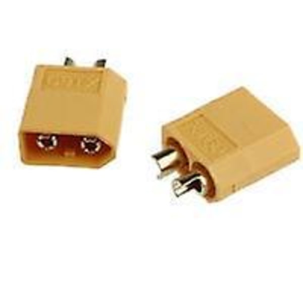 Högkvalitativa 10 par XT60 hona/hane kulkontakter för RC-batteri