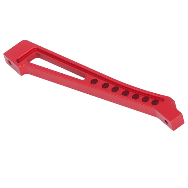 Aluminiumslegering Front Chassisstiver Stabil Ydeevne Stærk Støtte 8,7 cm Længde RC Tilbehør til ARRMA 1:7 1:8 Rød