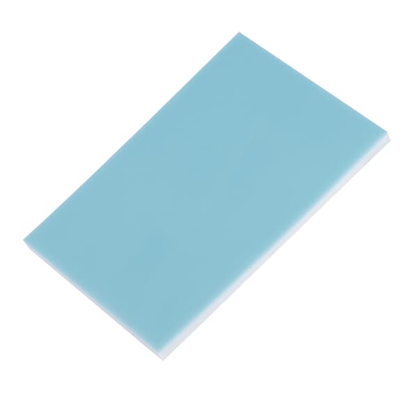 Färgad Sandwich Gummistämpel Snideriblock för DIY-stämplar (mintgrön)