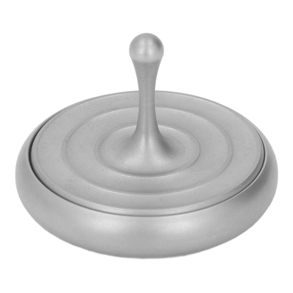 Vatten Drop Twisting Gyroskop Roterande Dekomprimering Rostfritt Stål Sandblästring Skrivbord Hand Twist Gyroskop