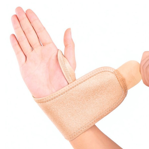 Håndleddstøttestropp Håndleddsstøtte Fitness Sports Håndbeskyttende myk elastisk håndleddsstøtte