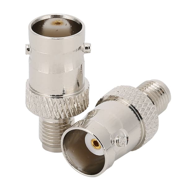 2 STK SMA/BNC til KK Adapter Hodeomformer for WiFi Digitale Kommunikasjonssystemer LMR
