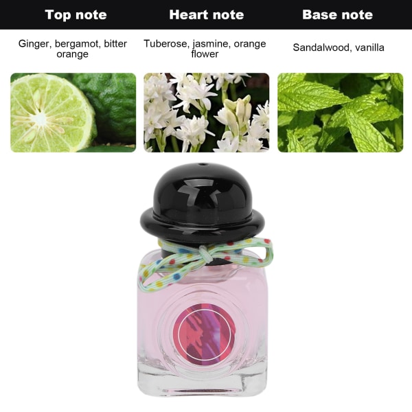 Dame Lett duft parfyme Langvarig forfriskende parfyme for datingreiser 30ml5215-2
