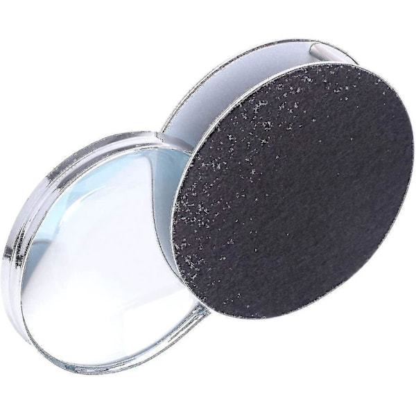 Forstørrelsesglass Loupes 20x Lupe Bærbar Folding Kompakt Skrivebord Lomme Lupe Smykke Lupe Metall Leselupe Linse Øye Lupe