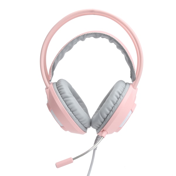 AJAZZ kablet headset over ear støjreducerende gaming headset med 3,5 mm interface AX120 (Pink )