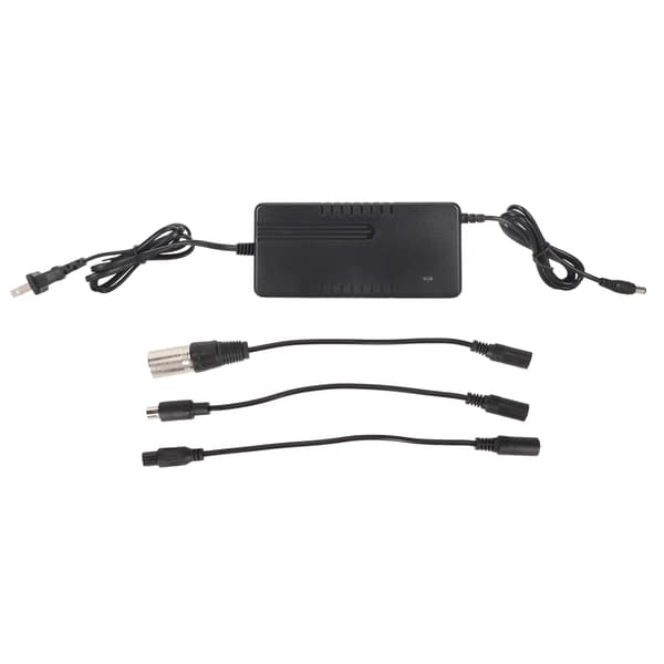 42V 2A strømforsyningsadapter Universal hurtigladende strømadapter batterilader med adapterkabel 100‑240V US-plugg