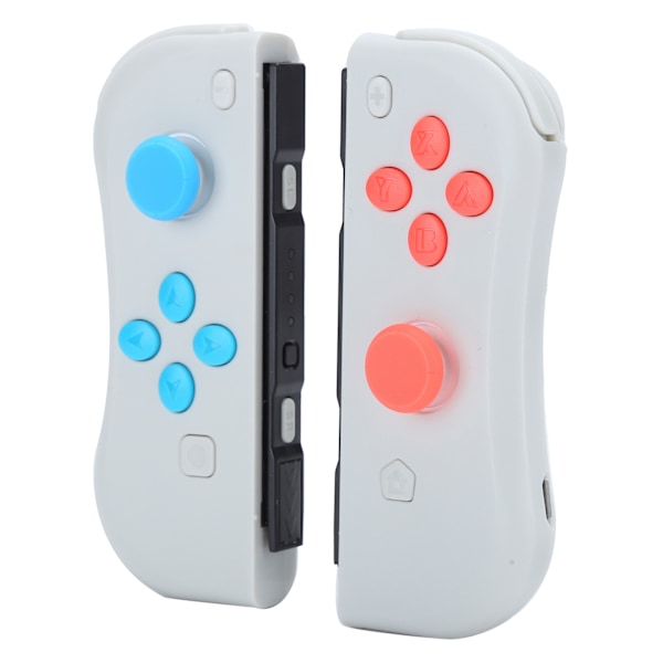 Trådlös Bluetooth-spelkontroll för Joycon-spelkonsol för Nintend Switch höger vänster (ljusgrå)