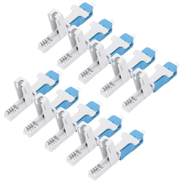 10 stk Fiberoptisk hurtigkobling Innebygd type SC/UPC Kald optisk rask tilkobling