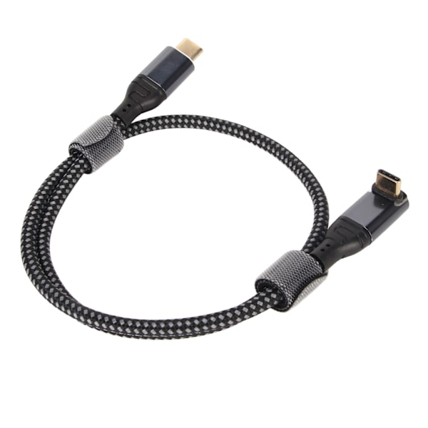 Typ C till Typ C datakabel 240W PD3.1 Snabbladdning Överföring för mobil surfplatta bärbar dator 50cm