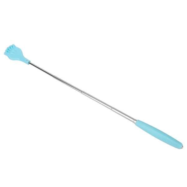 Self Back Scratcher Joustava monitoiminen vartalohierontalaite Kissan kynsityylinen söpö raapimistyökalu Sininen