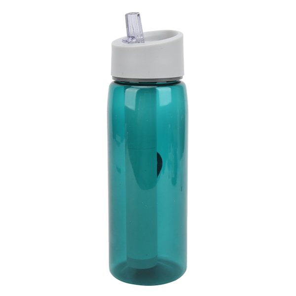 Suodatettu vesipullo integroidulla suodatinpillillä Camping Emergency Water Bottle PurifierGreen