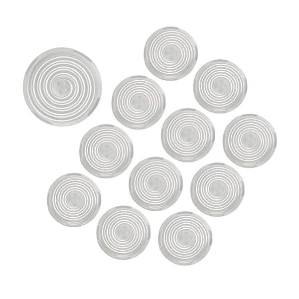 12 stk. Arcade-knapdæksler 20,2 mm 25,3 mm Mekaniske trykknapdæksler til Kailh til Cherry til Akko til Glorious Switch Hvid