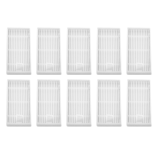 10 stk. filter til ILIFE v1 v5 v5s v3 robotstøvsuger reservedele