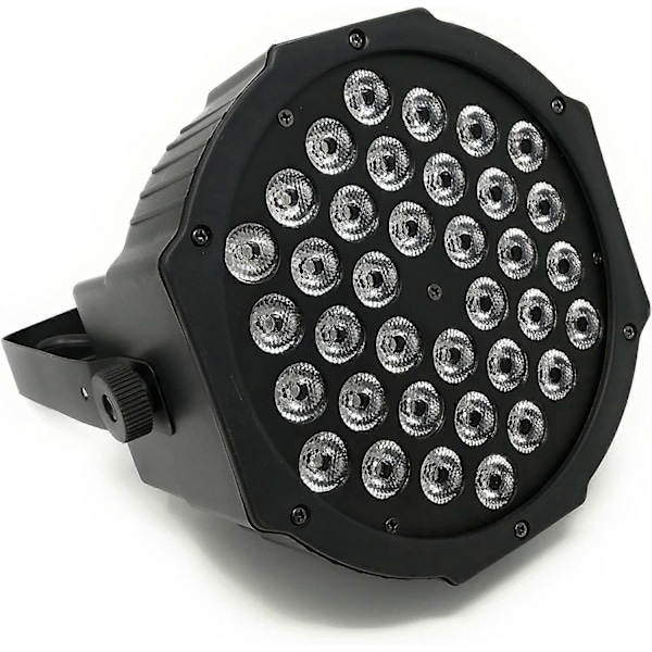 36W RGB strålkastare med ljudsensor, färgat ljus