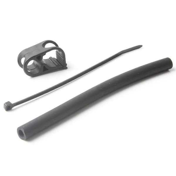 Durable Nylon Replacement Kiteboard Kitesurfing Kite One Pump Valve Hose Clamp Equipment Kit Accessory Black