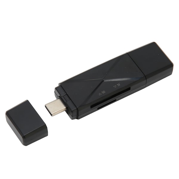 USB C USB2.0 MICRO USB-lagerkortlæser med 3 stik 104MBps 3 i 1 USB-lagerkortlæser til bærbar computer mobiltelefon