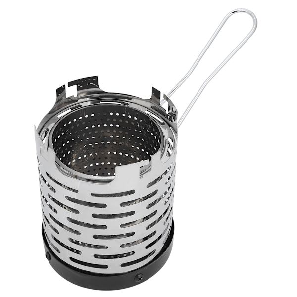 Mini komfur Opvarmning Cover Rustfrit Stål Bærbar Opvarmning Udendørs Varme Shield