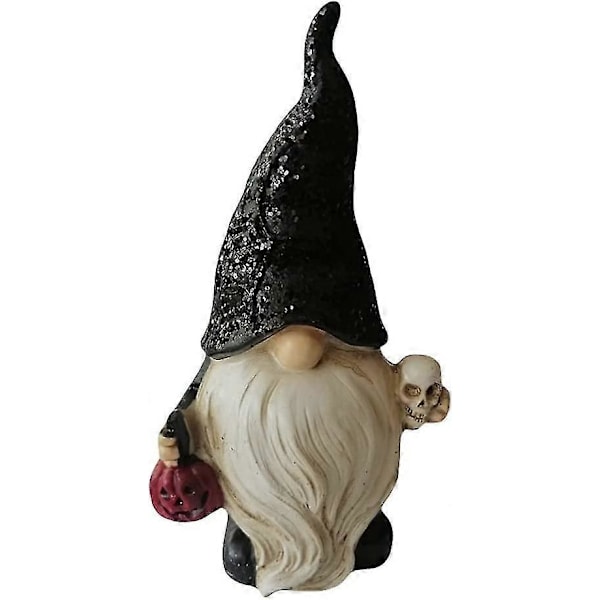 Halloween Tonttukoristeet Hartsi Tonttu Haltia Kääpiö Figuriini Patsas Kurpitsa Pääkallo Bonsai Figuurit Pöytäkoriste F