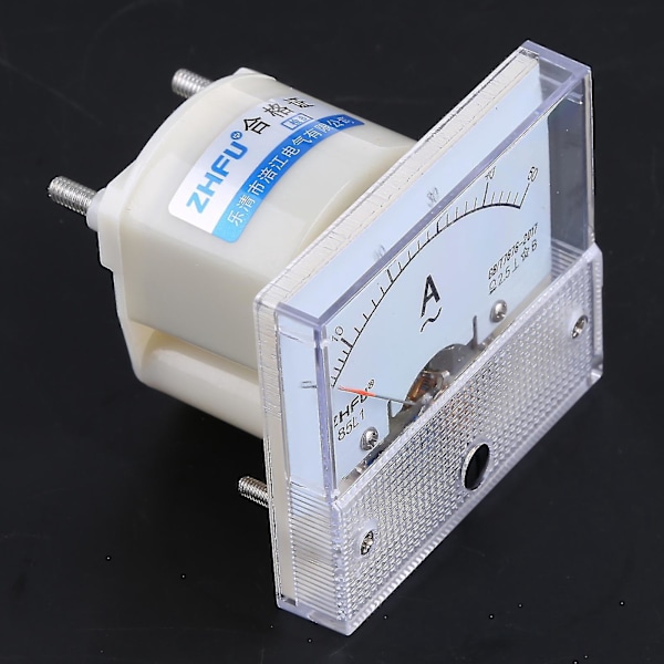 9 Standard Analog Ström Panel Plast Hus Ström Ampere Meter Amperemeter-B7 1A