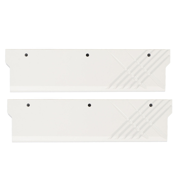 Computer Vandkøling Heatsink Aluminiumlegering Hukommelseskøling Heatsink DDR5 Hukommelseskøler Hvid