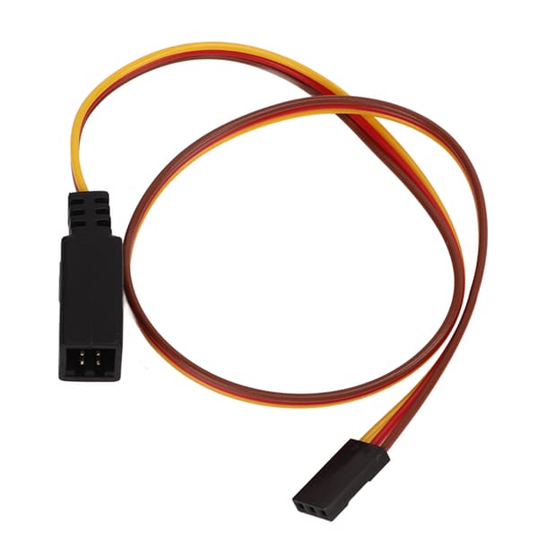 Servo Forlængerkabel Blødt Fleksibelt Y-Kabel Servo Forlængerkabelledning til RC Modelbiler Både Fly 2 i 1