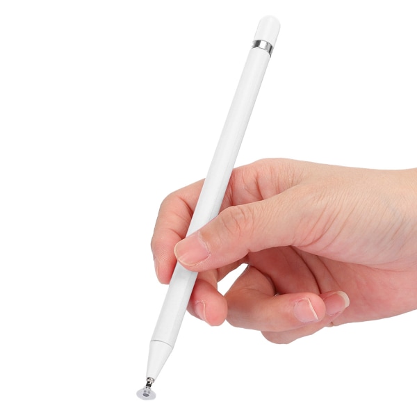 Skærm Touch Pen Tablet Stylus Tegning Kapacitiv blyant Universal til Android/iOS Smart Phone Tablet Hvid