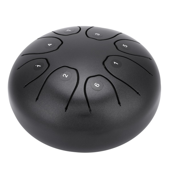 Perfekt kvalitet Hand Pan Handpan Tongue Tank Drum 5,5 tommer perkusjon (kaffe)