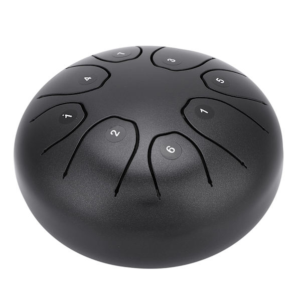 Perfekt kvalitet Hand Pan Handpan Tongue Tank Trumma 5,5 tums slagverk (kaffe)
