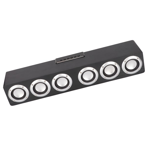 Bluetooth 5.0 -äänipalkki, voimakas bassoefekti, monitoiminen langaton kaiutin puhelimeen, tablettiin, PC:lle, musta