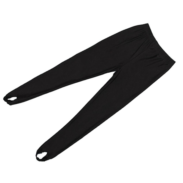 Barn Dansbyxor Svart Mångsidig Stilren Hög Elastisk Andningsbar Hudvänlig Bekväm Barn Atletisk Leggings för Pojkar Flickor 100 Storlek/65