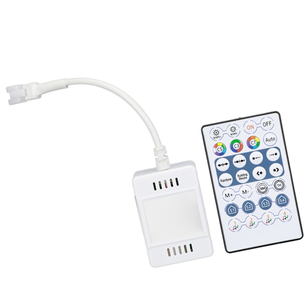 5V RGB lysstripe-kontroller WIFI APP fjernkontroll 3Pin med USB-kabel for hjem bar KTV