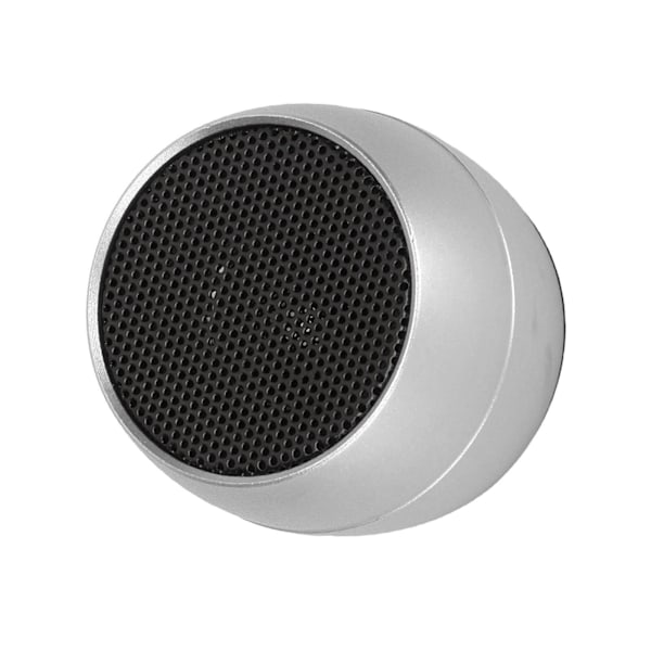 Mini Bluetooth-högtalare IP67 Vattentät USB-laddning Inbyggd mikrofon Bärbar trådlös högtalare för duschrum Bil Silver