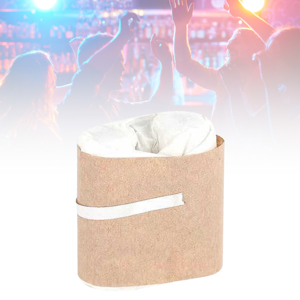 Streamer Popper Käsinheitto Paperi Krakkaus 30 Raidat Konfetti Deko Juhliin Kotiin Valkoinen
