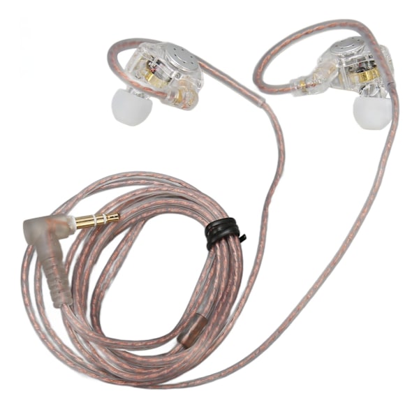 KZ EDX PRO HiFi-hodetelefoner Stereo tapsfritt lyd kablede ørepropper for scene reise ytelse standard gjennomsiktig