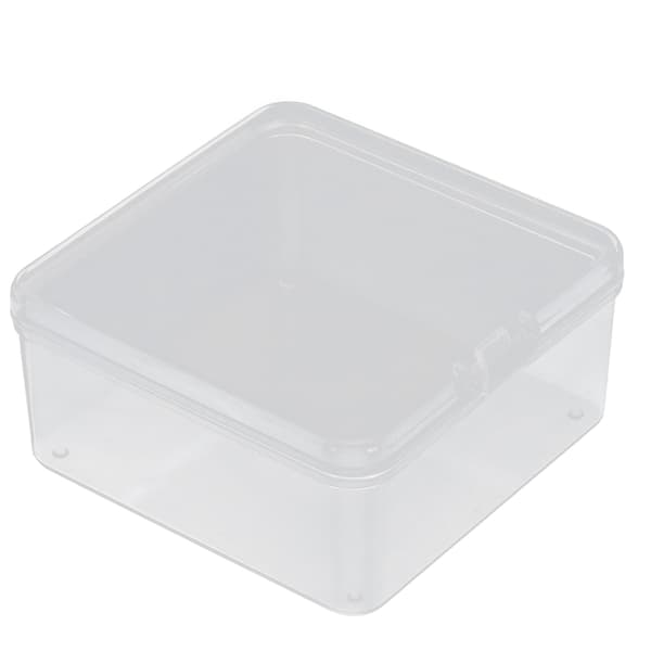 Transparent Förvaringslåda för Ansiktskäklinjetränare, Behållare för Käklinjeträningsbollar, 7 x 3,5 cm / 2,8 x 1,4 tum