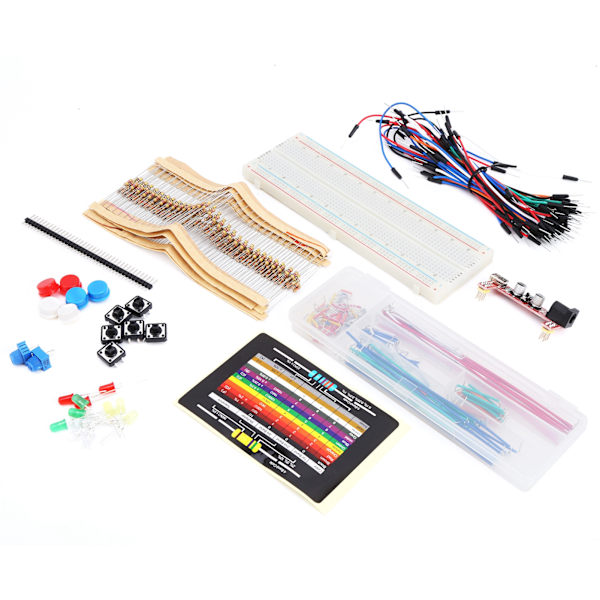 Grundlæggende startsæt DIY-modul til Raspberry Pi elektronikkomponentudviklingskort