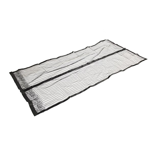 Dörrnät Andningsbart Förhindrar Insekter Fleranvändbart Mjukt Självstängande Skärmdörrskydd Gardin Svart 90x195cm/35.43x76.77in