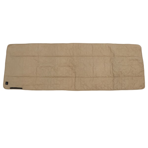 Khaki Suede Heated Sleeping Bag Pad Heated Sleeping Bag Liner for Autumn Winter Camping