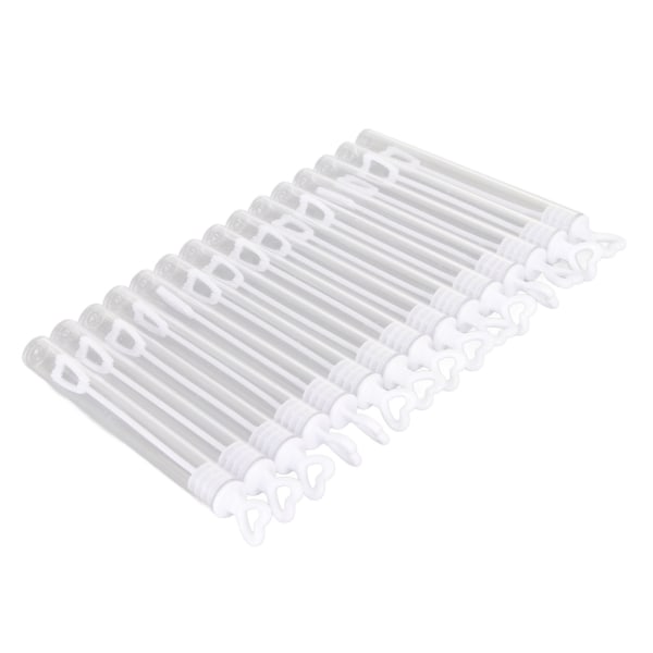 50 st Bubble Wands Transparent utseende Lättvikts Bubble Wands Bulk för bröllopsfester