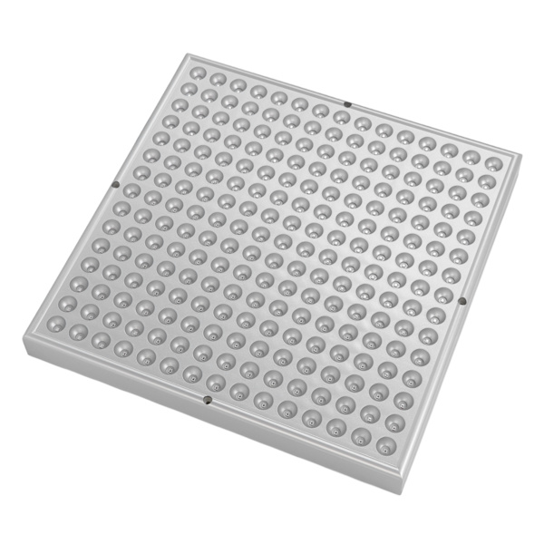 Solarium för ansikte och kropp 460nm Full Blue 225 LED-lampor Solariumterapilampa med glasögon 15W 100-240V EU-kontakt