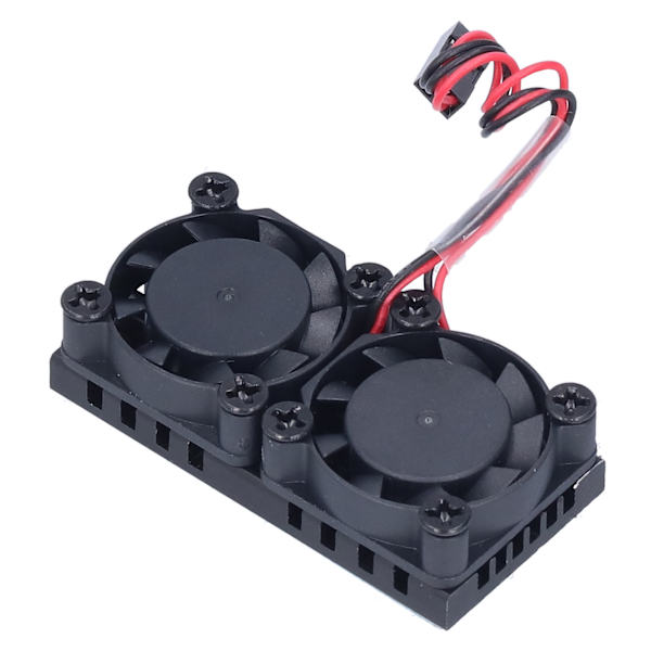 Køleventilatorer til Raspberry Pi køleplade køleradiator ABS lav støj til 3B 3B+ 4 4B