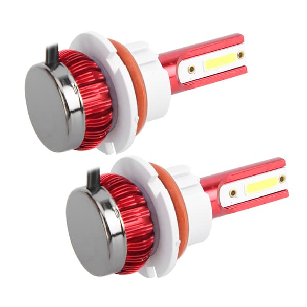 2 stk. C7 9007 Bil LED-frontlykt 6000K Super Bright IP68 Vanntett frontlykt