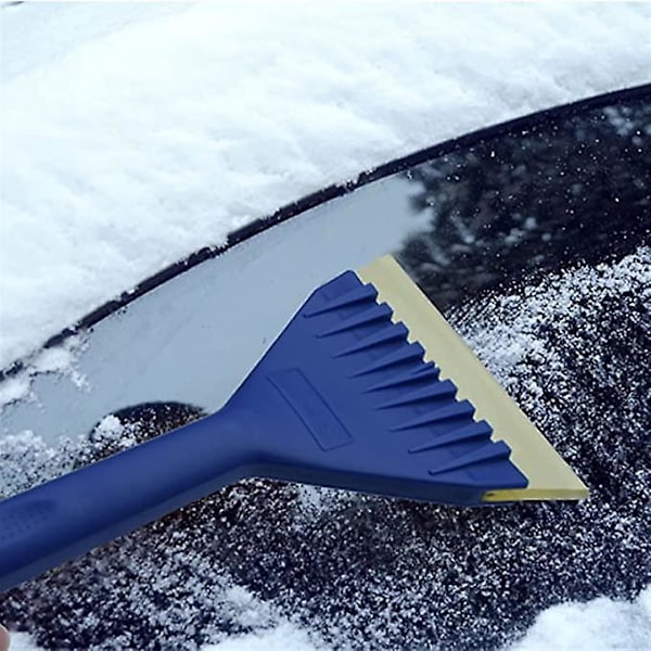 Isskraper Snøbørste for Bilskrape Bil Snøfjerning Magisk Bil Isskrape Snøkost Skrape Magiske Isskraper for Bilfrontrute 33*13cm