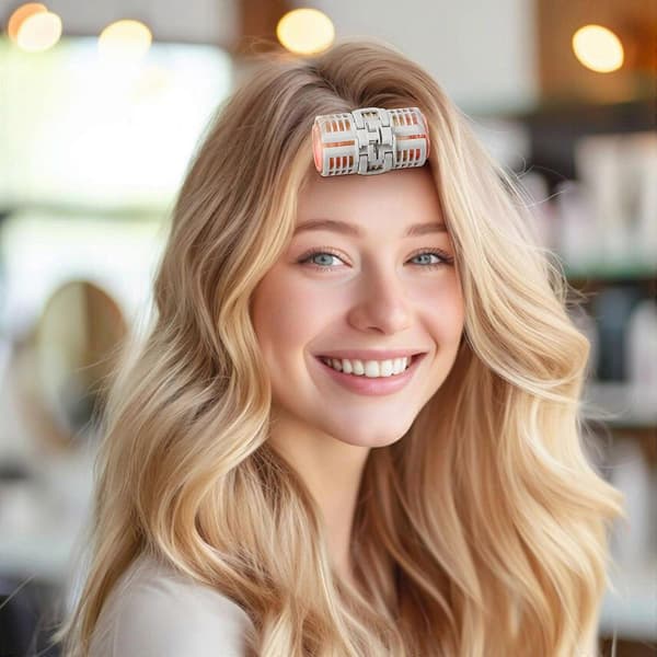 6st Hair Rollers Spring Clip Curling Iron DIY Hair Rollers Wavy Hair Styling Tools