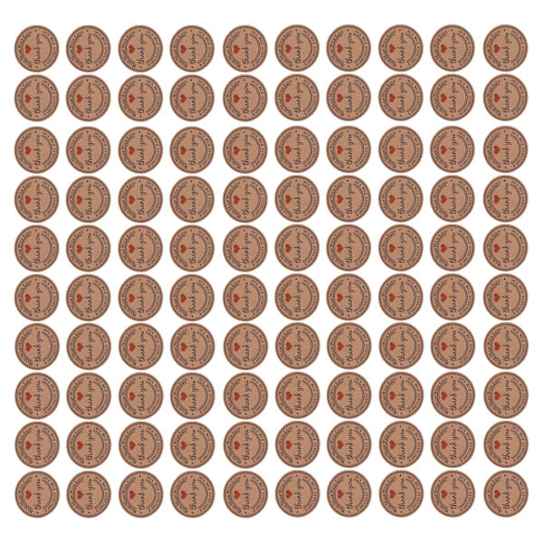 100 st Brun handgjord hängetikett Bröllopsfavorit Dessertetiketter Smycken Prislapp #2