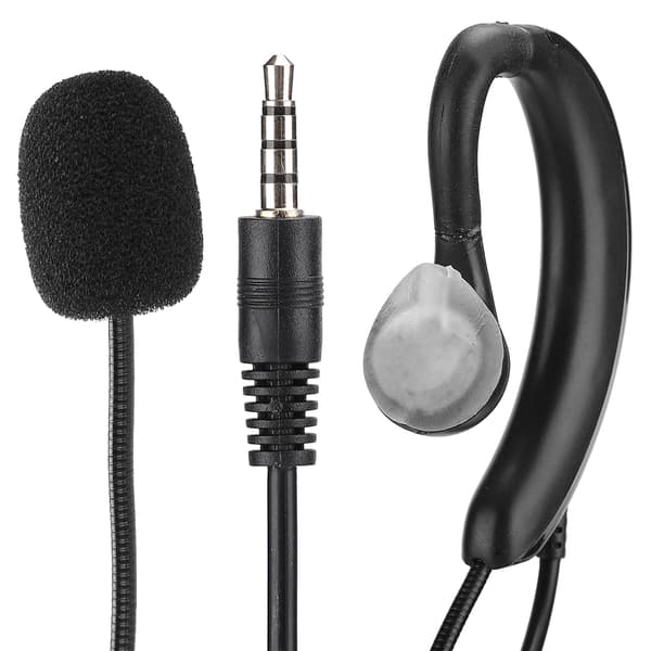 Korvakoukku 3.5MM Matkapuhelin Kuulokemikrofoni Tabletti Mikrofoni Kuuloke MIC 100-5600Hz
