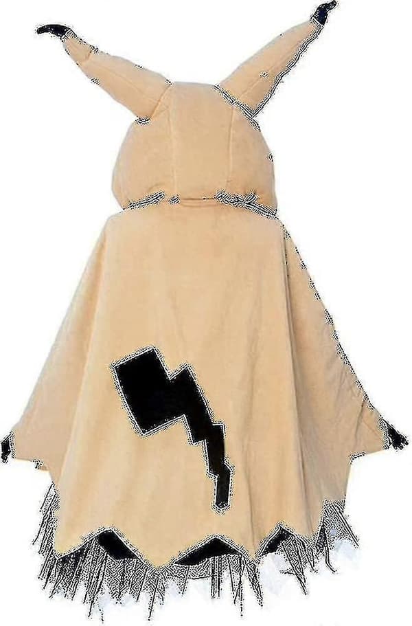 Miccostumes Dame Mimikyu Kappe med Nederdel Bælte Handsker_y Small