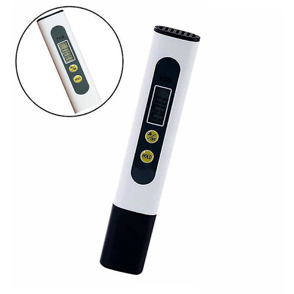 Digital pH-måler med ATC - 4-i-1 pH/EC/TDS/Temperaturmåler - Høj præcisionspen-type tester - Vandkvalitetstester
