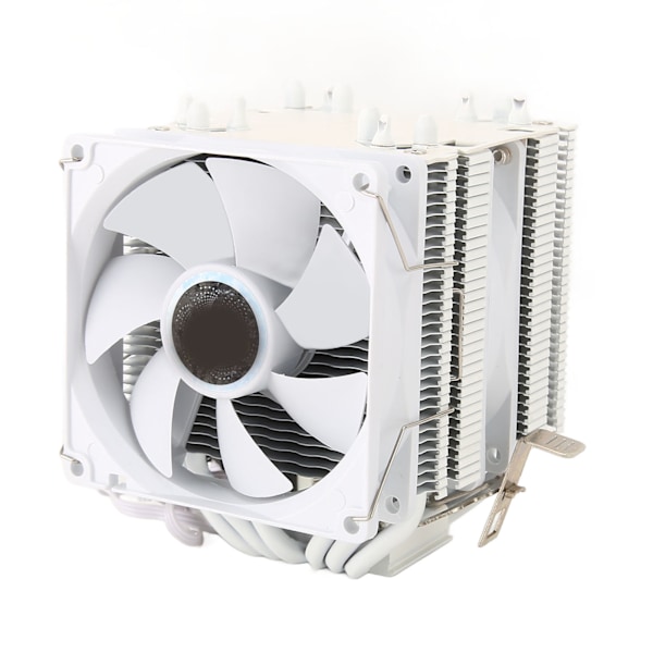 9CM CPU-køler Dobbelt tårn 6 kobbervarmerør Dobbelt CPU-luftkøler Stille computer CPU-køleventilatorer med beslag til Intel