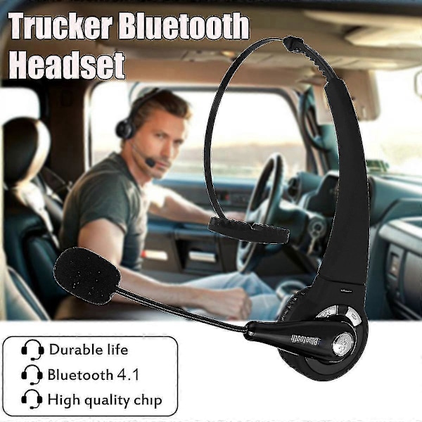 Uusi 2023 Trucker Over The Head langaton Bluetooth-boomimikrofoni kuulokemikrofoni mobiilikuljettajalle Zekai
